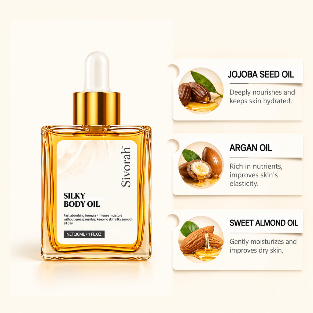 Sivorah™ Silky Body Oil · 30 ml